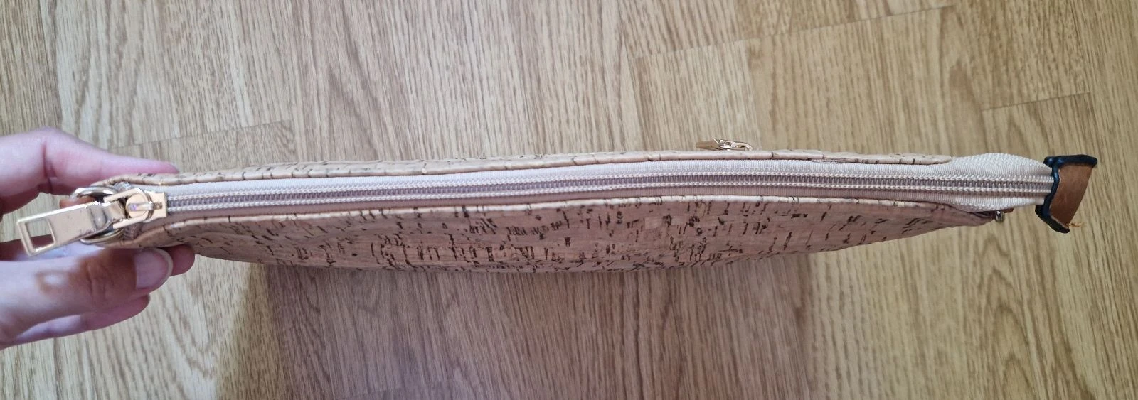 Cork-style handheld bag 🌿 convertible crossbody NEW – photo 11